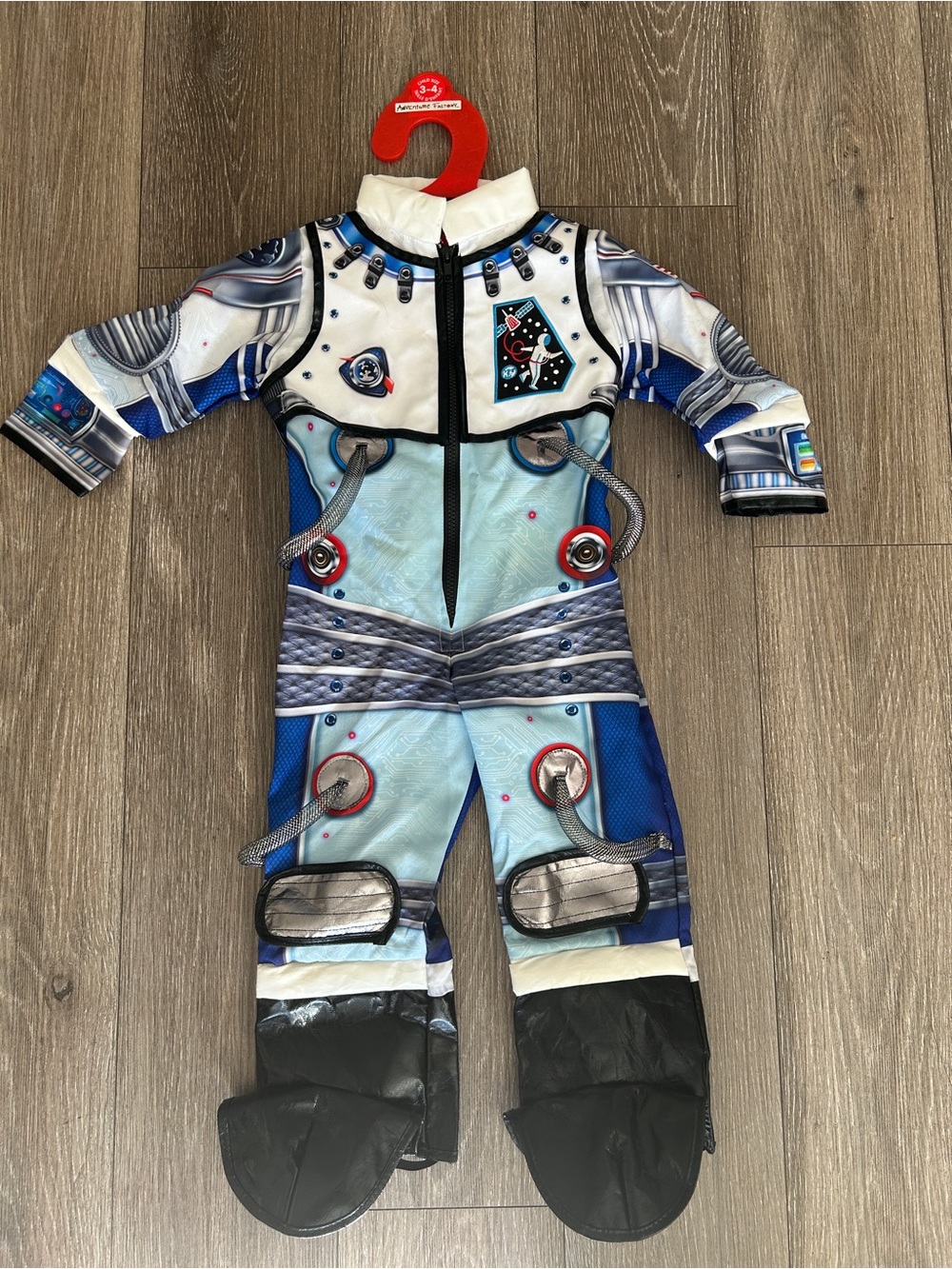 Kids Space Astronaut Costume Size 3-4